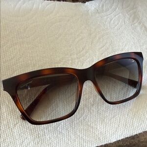 Salvatore Ferragamo Tortoise Gancini Sunglasses